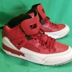 Men's Nike Air Jordan Spizike Gym Red/White 315371-603 Size 11.5 Excellent Shoe